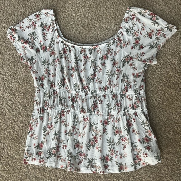 floral american eagle blouse - Picture 2 of 3